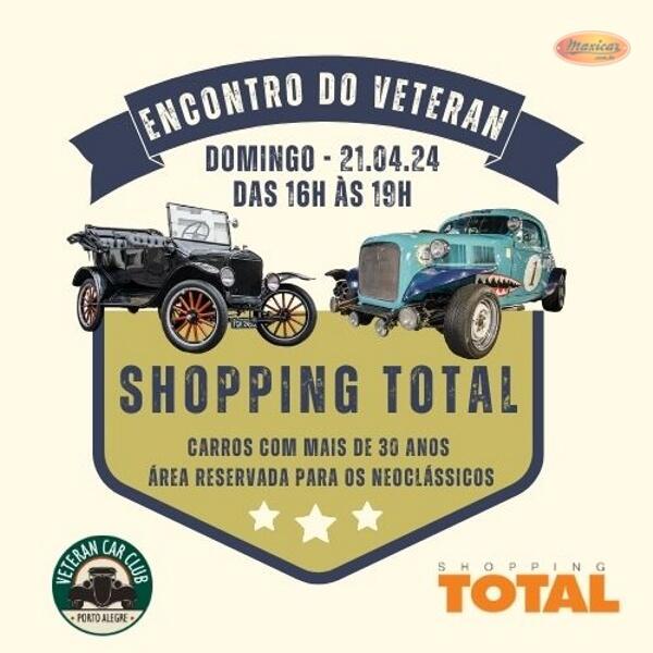 Encontro do Veteran no Shopping Total