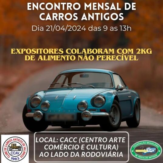 Encontro Mensal de Carros Antigos de Valinhos