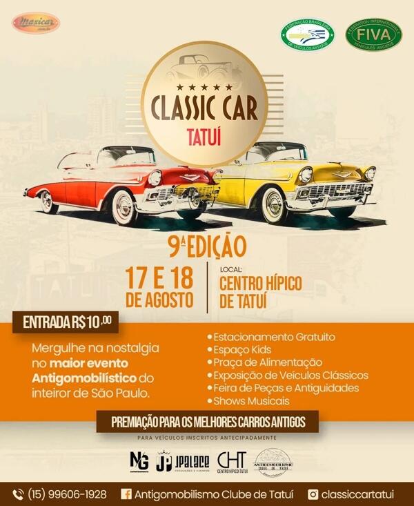 9ª Edição Classic Car Tatuí