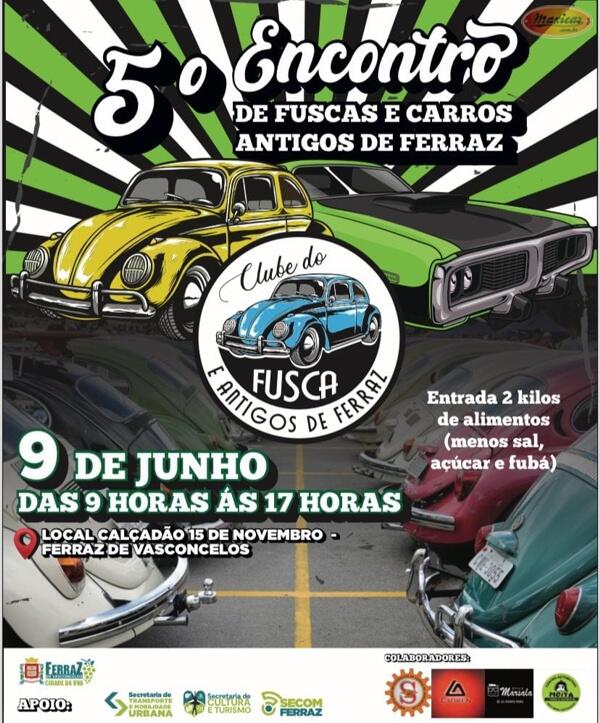 5º Encontro de Fuscas e Carros Antigos de Ferraz de Vasconcelos