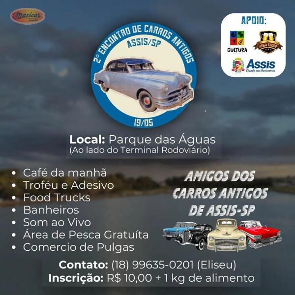 2º Encontro de Carros Antigos de Assis