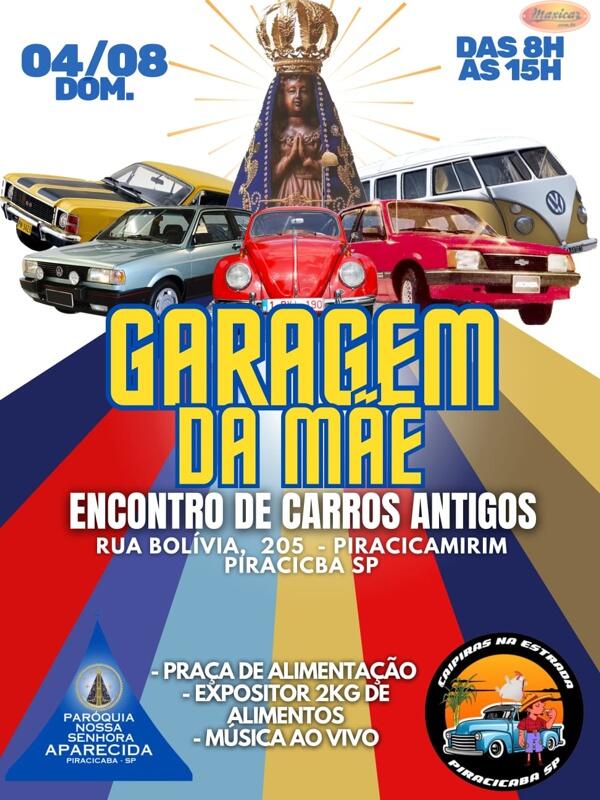 Encontro de Carro Antigos Garagem da Mãe