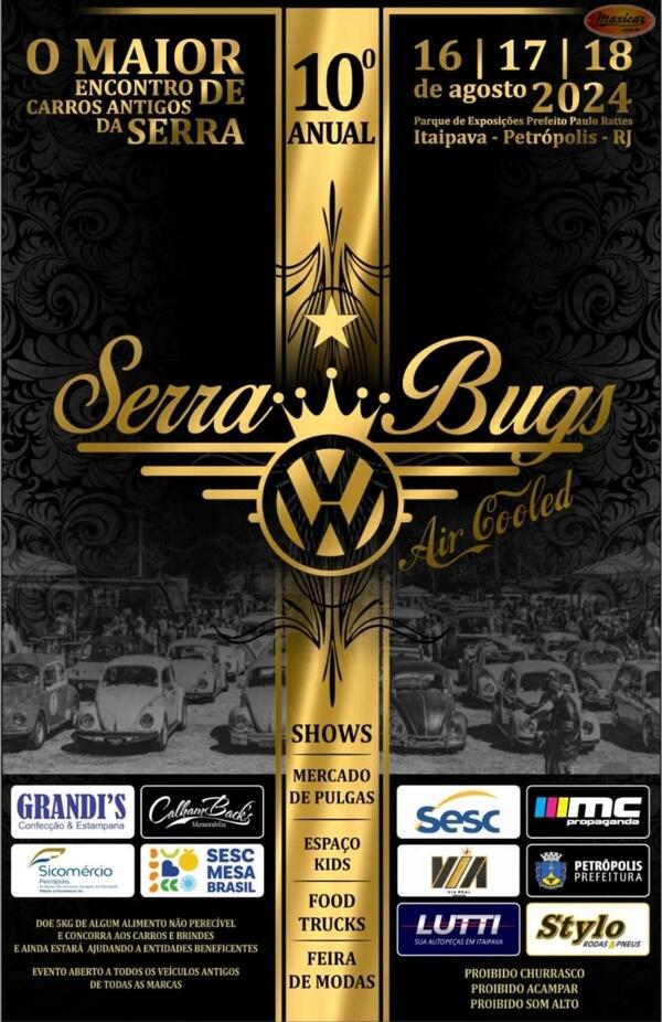 10º Anual Serra Bugs Air Cooled