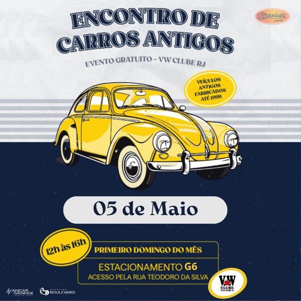 Encontro de Carros Antigos VW Clube RJ