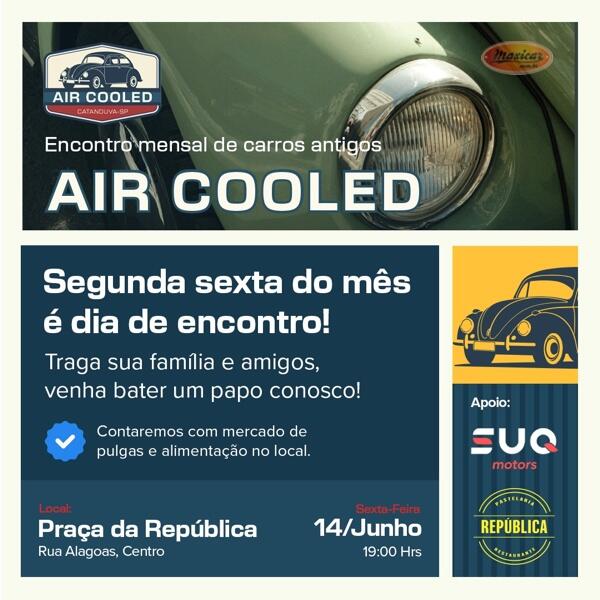 Encontro Mensal de Carros Antigos Air Cooled