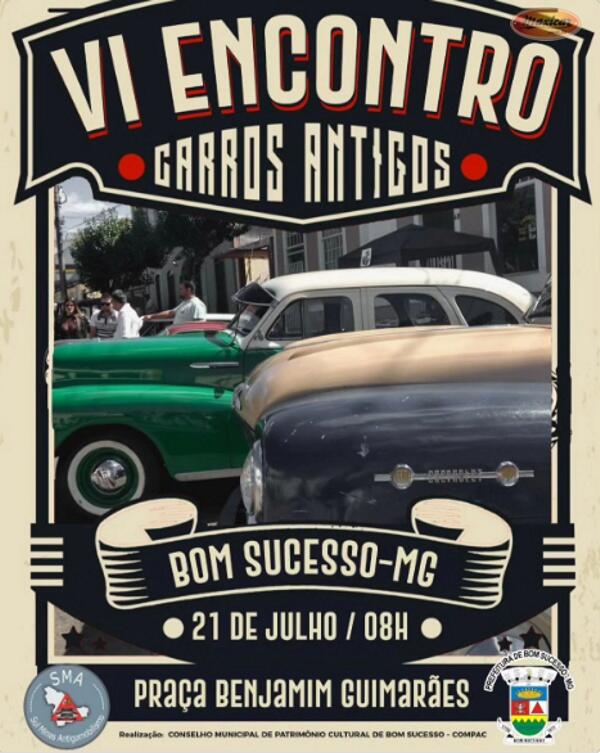 VI Encontro de Carros Antigos de Bom Sucesso