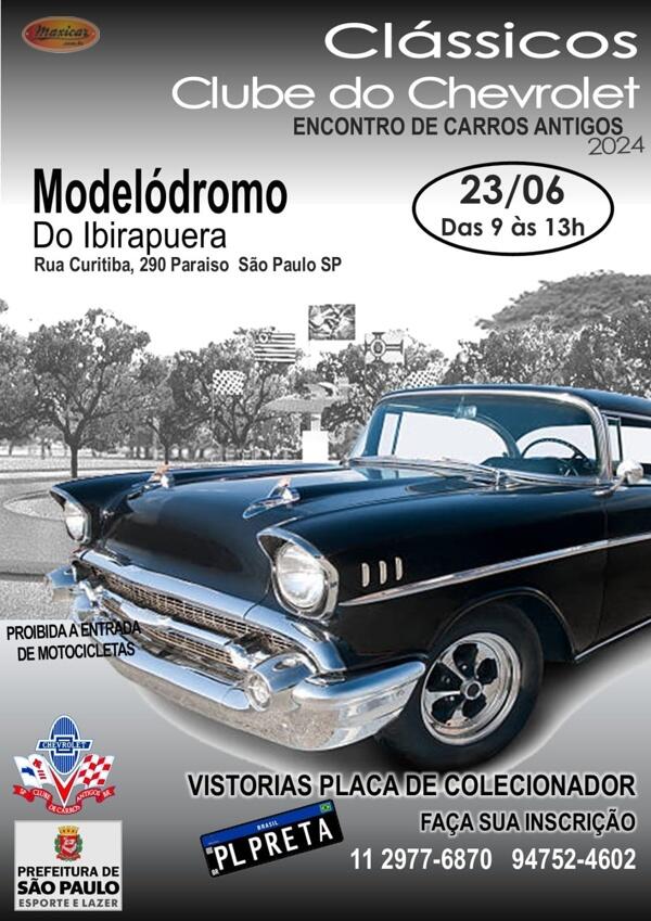 Clássicos Clube do Chevrolet – Encontro de Carros Antigos