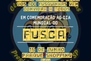 Encontro em Comemoração ao Dia Mundial do Fusca - Presidente Prudente, SP