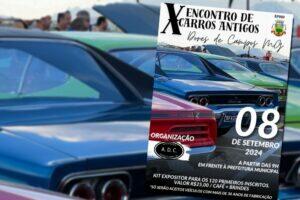 Vem aí o 10º Encontro de Carros Antigos de Dores de Campos-MG