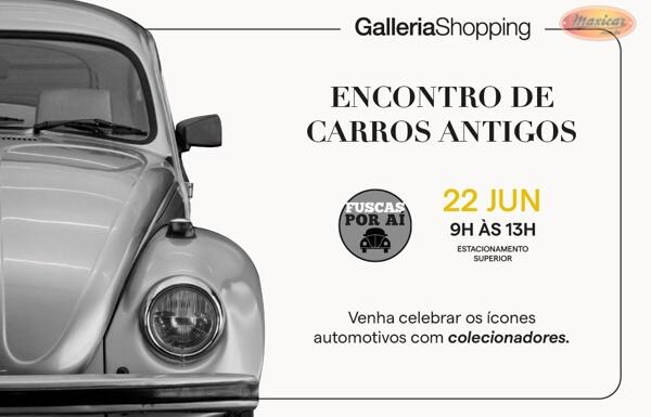 Encontro de Carros Antigos - Dia Mundial do Fusca