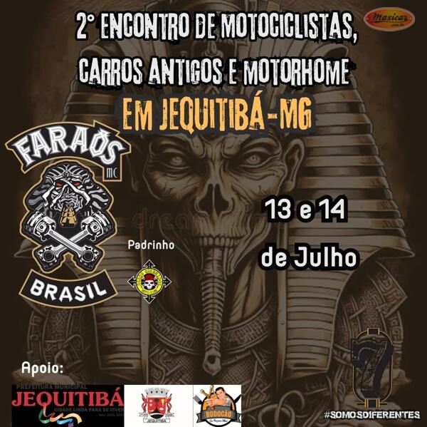 2º Encontro Motociclistas, Carros Antigos e Motorhome