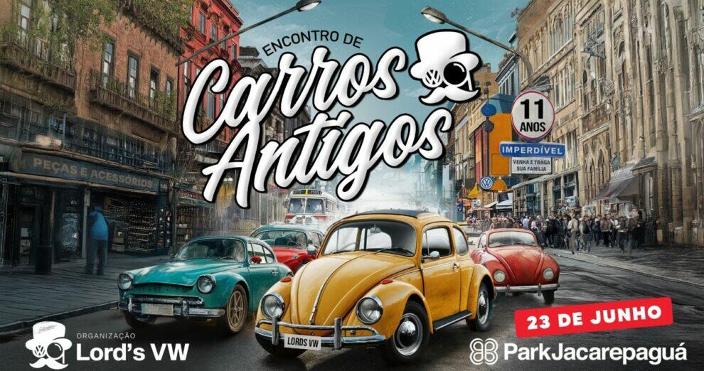 Lord´s VW realiza o 11º Encontro de Carros Antigos