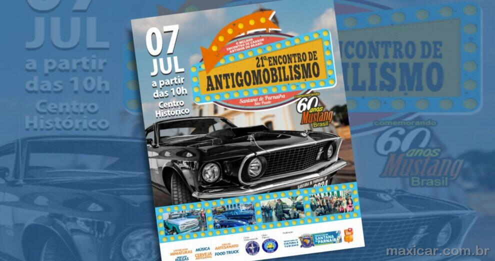 21º Encontro de Antigomobilismo de Santana de Parnaíba