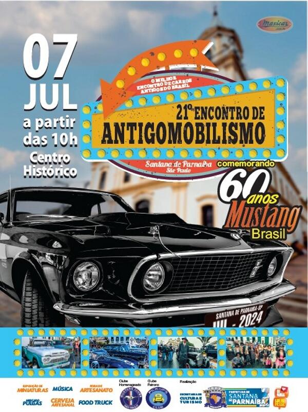 21º Encontro de Antigomobilismo de Santana de Parnaíba