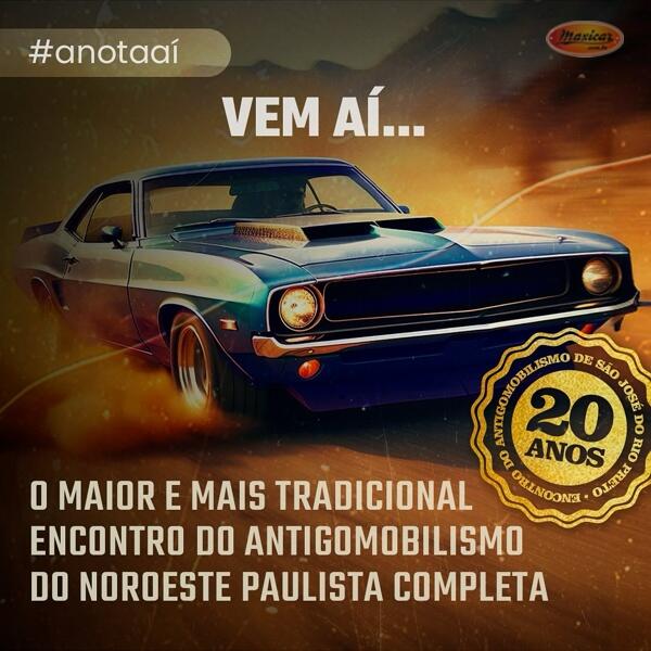 20º Encontro do Antigomobilismo de São José do Rio Preto