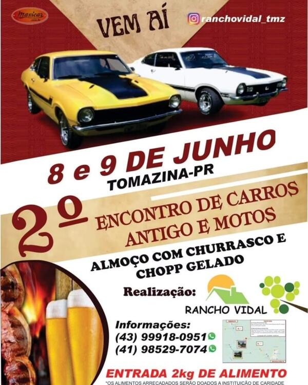 2º Encontro de Carros Antigos e Motos