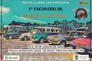 1º Encontro de Carros Antigos e Clássicos Trespa Classic Car