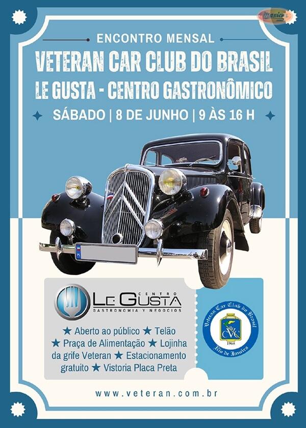 Encontro Mensal Veteran Car Club do Brasil