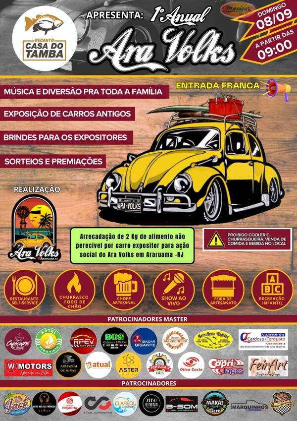1° Anual Ara Volks em Araruama