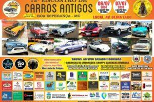 12º Encontro de Carros Antigos em Boa Esperança