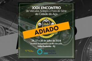 Nota oficial do Clube de Antiguidades Automotivas de Volta Redonda