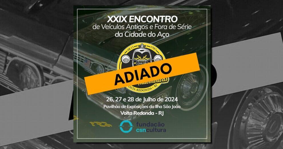 Nota oficial do Clube de Antiguidades Automotivas de Volta Redonda