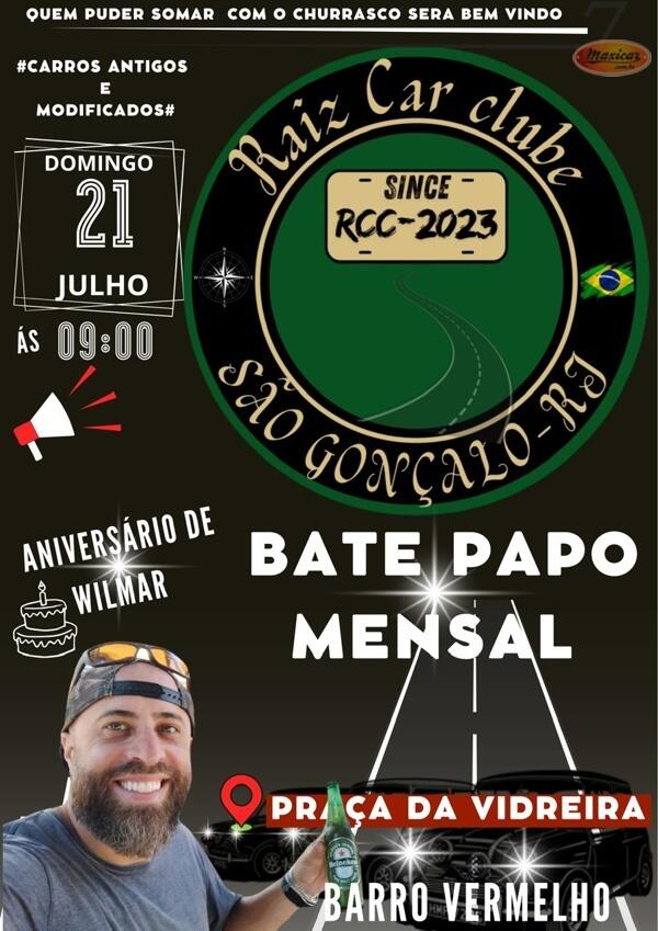 Bate Papo Mensal Raiz Car Clube