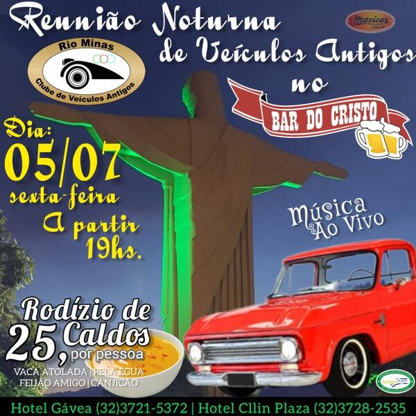 Reunião Noturna do Rio Minas em Muriaé