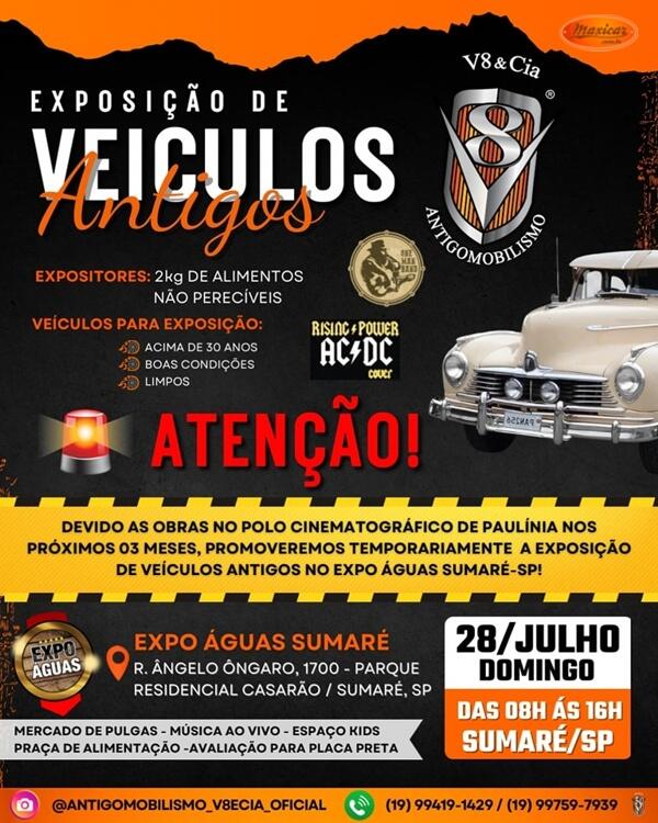 256º Exposição de Veículos Antigos do V8&Cia