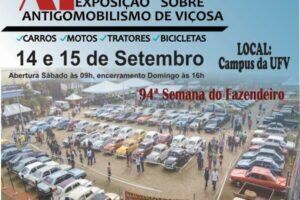 XI ESAV – Exposição sobre Antigomobilismo de Viçosa