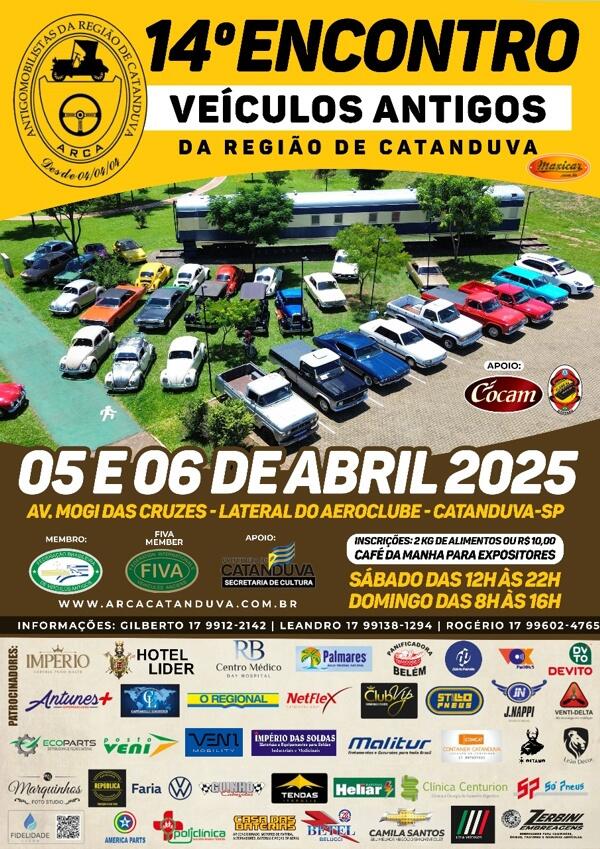 14 º Encontro Anual de Veículos Antigos ARCA