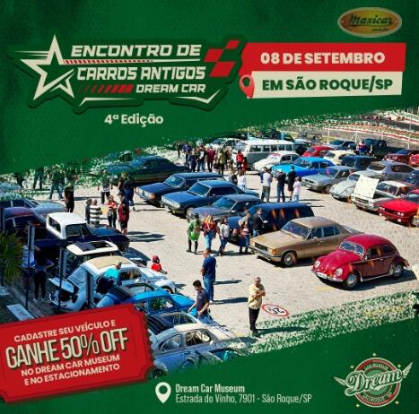 4º Encontro de Carros Antigos Dream Car