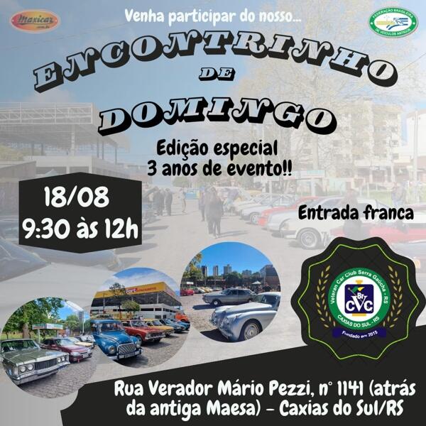 Encontrinho de domingo