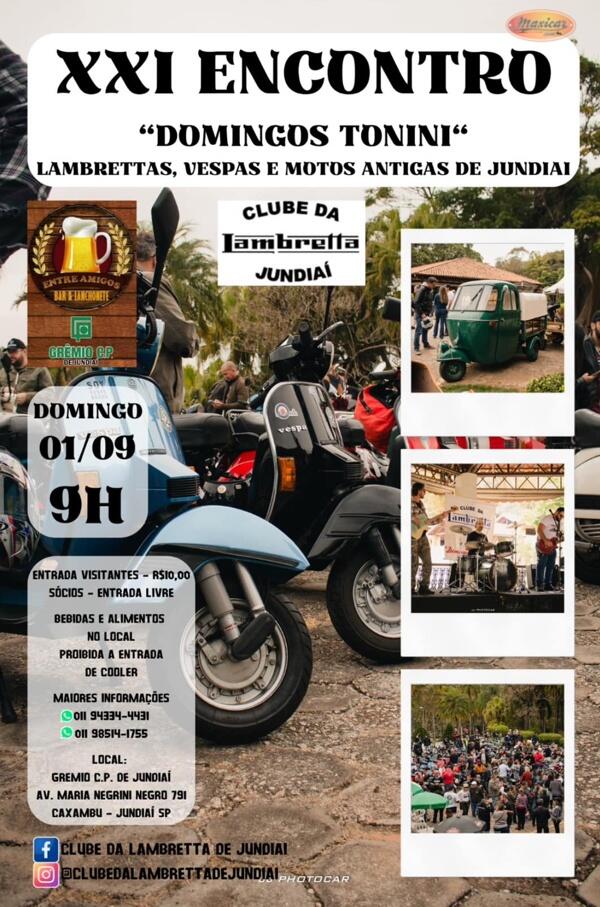 XXI Encontro de Lambrettas, Vespas e Motos antigas