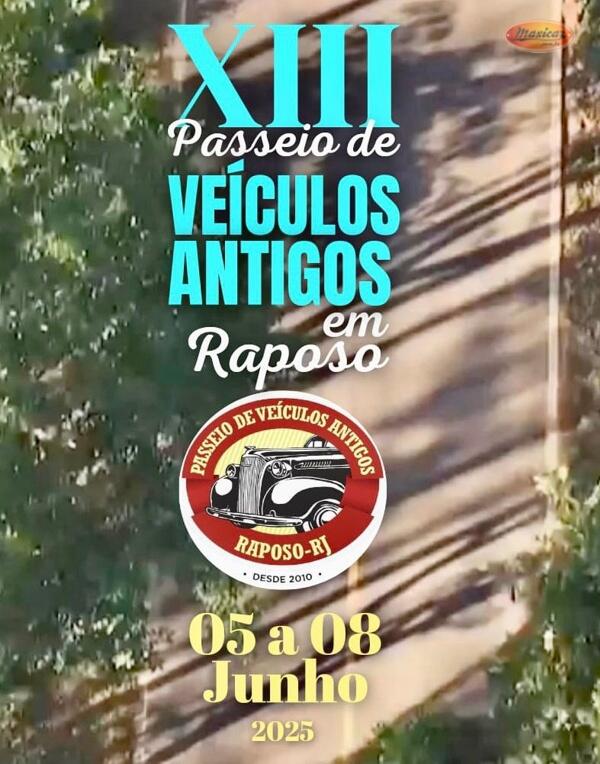XIII Passeio de Veículos Antigos em Raposo