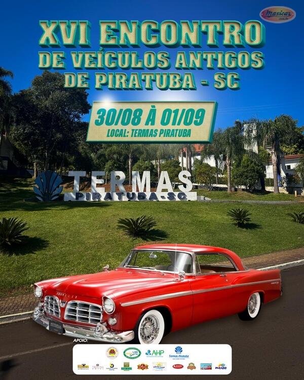 XVI Encontro de Veículos Antigos de Piratuba