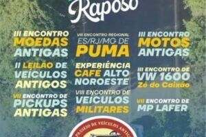 XIII Passeio de Veículos Antigos em Raposo