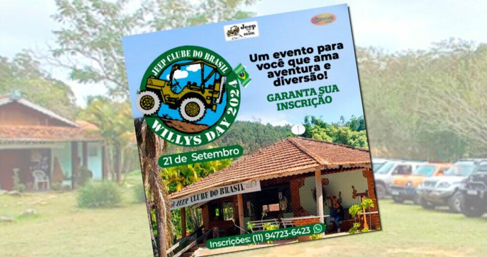 Willys Day 2024 para quem gosta de aventura