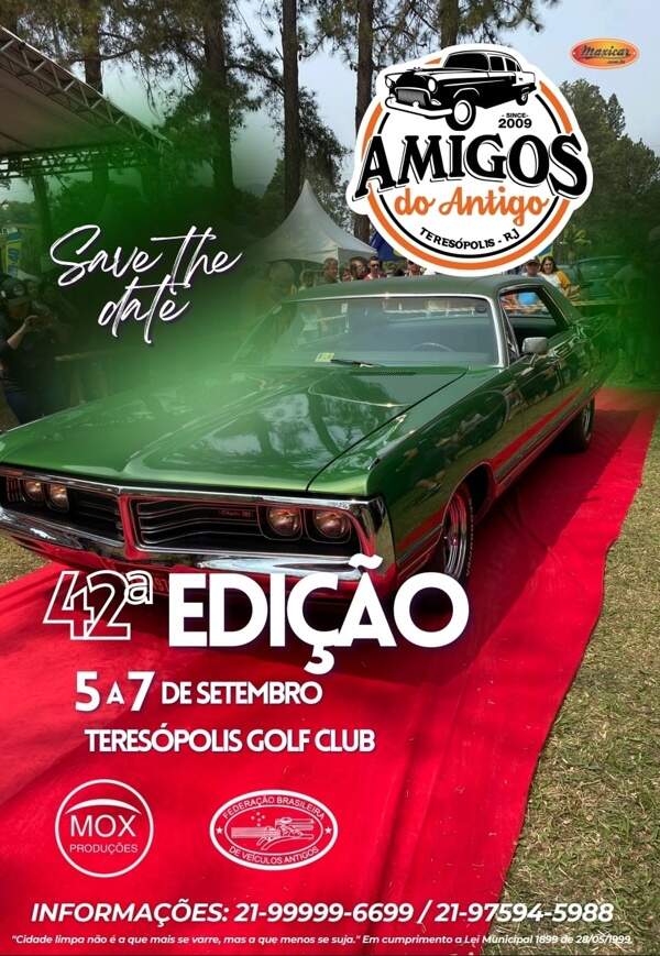 42ª Exposição de Automóveis Antigos de Teresópolis