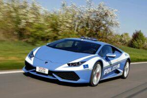 Lamborghini e a Polícia