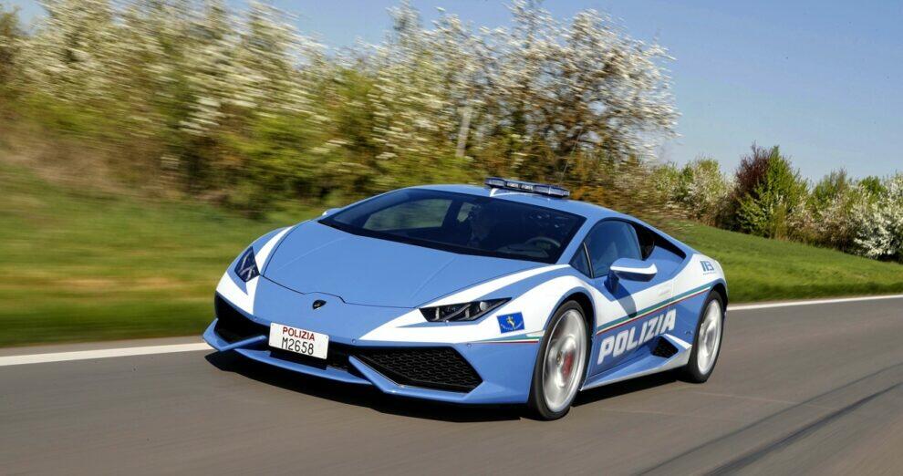 Lamborghini e a Polícia