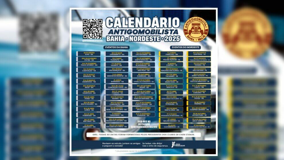 Antigomobilismo na Bahia e no Nordeste em 2025 está repleto de grandes eventos