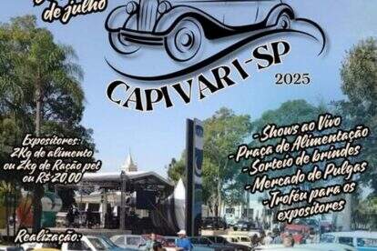 21° Encontro de Carros Antigos de Capivari
