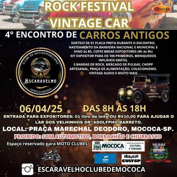 Rock Festival Vintage Car