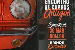 Encontro de Carros Antigos no Maltz Beer Garden