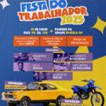 Exposição de Carros Antigos na Festa do Trabalhador
