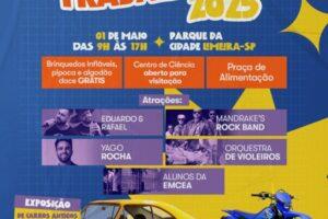 Exposição de Carros Antigos na Festa do Trabalhador