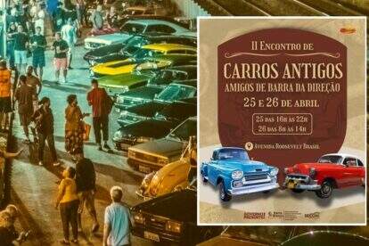 II Encontro de Carros Antigos acontece neste fim de semana em Barra Mansa
