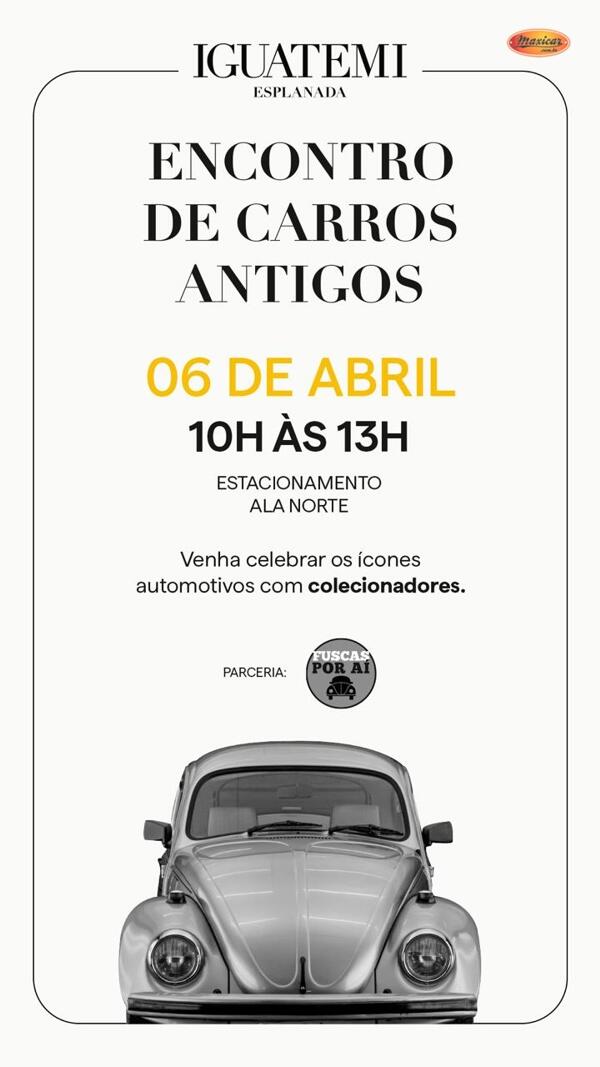 Encontro de Carros Antigos - Fuscas Por Aí