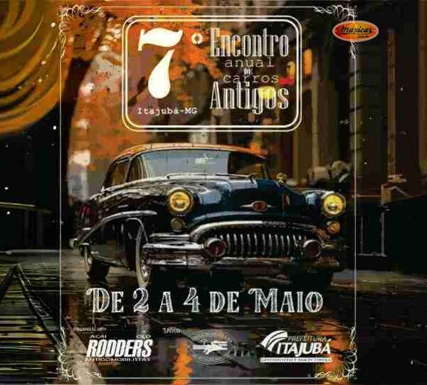 7º Encontro Anual de Carros Antigos de Itajubá